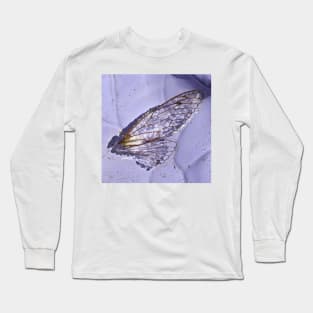 Purple Bug Wing Long Sleeve T-Shirt